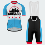 Men's Chicago Skyline Regular Fit Cycling Kit