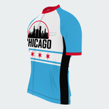 Men's Chicago Skyline Regular Fit Cycling Kit
