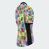 Men's Watercolor Triangle Regular Fit Cycling kit