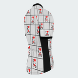 Men's Pixel Art Love Ride Regular Fit Cycling Kit