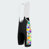 Men's Watercolor Triangle Regular Fit Cycling kit