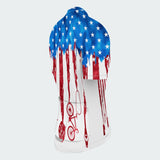 Men's Tie Dye American Flag Regular Fit Cycling Kit