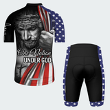 Men’s One Nation Under God Faith Tribute Regular Fit Cycling Kit
