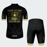 Men’s Personalized United States Army Proud Veteran Cycling Jersey & Kit