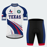 Men’s Personalized The State of Texas Pride Regular Fit Cycling Jersey & Kit