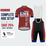 Men’s Personalized USA Heritage 1776–2026 Cycling Jersey & Kit