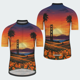 Men's Sunset California State Regular Fit Cycling Kit