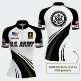Women’s Personalized U.S. Army Proudly Served Veteran Cycling Jersey & Kit