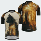 Men's Cat Wildlife Regular Fit Cycling Kit