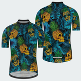 Men's Pineapple Skull Regular Fit Cycling Kit
