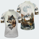 Men's Wolf Wildlife Regular Fit Cycling Kit
