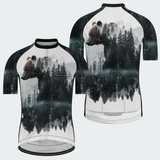 Men's Bear Wildlife Regular Fit Cycling Kit