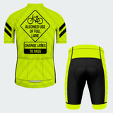 Men's I Am Traffic Traffic Sign Regular Fit Cycling Kit