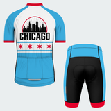 Men's Chicago Skyline Regular Fit Cycling Kit
