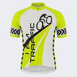 Men’s I Am Traffic High Visibility Regular Fit Cycling Jersey