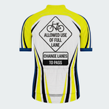 Men’s I Am Traffic Full Lane Rights Regular Fit Cycling Jersey