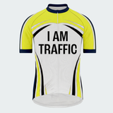 Men’s I Am Traffic Full Lane Rights Regular Fit Cycling Jersey