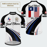 Men’s Personalized Texas Dual Citizen Cycling Jersey & Kit