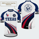 Men’s Personalized Republic of Texas 1836 Cycling Jersey & Kit