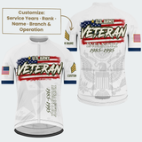 Men’s Personalized U.S. Army Veteran Service Legacy Cycling Jersey & Kit