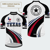 Men’s Personalized Republic of Texas Heritage Cycling Jersey & Kit