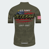 Men’s Personalized U.S. Army Infantry Service Years Veteran Cycling Jersey & Kit