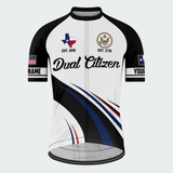 Men’s Personalized Texas Dual Citizen Cycling Jersey & Kit