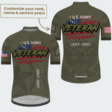 Men’s Personalized U.S. Army Infantry Service Years Veteran Cycling Jersey & Kit