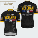 Men’s Personalized U.S. Army Veteran This We’ll Defend Cycling Jersey & Kit