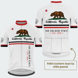 Men’s Personalized California Heritage Republic Cycling Jersey & Kit
