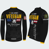 Men’s Personalized U.S. Army Veteran This We’ll Defend Cycling Jersey & Kit
