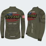 Men’s Personalized U.S. Army Infantry Service Years Veteran Cycling Jersey & Kit