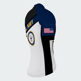 Men’s Personalized U.S. Navy Recumbent Trike Cycling Jersey & Kit