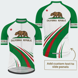 Men’s Personalized California Republic Heritage Bear Cycling Jersey & Kit