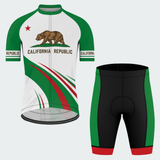 Men’s Personalized California Republic Heritage Bear Cycling Jersey & Kit