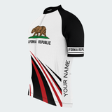 Men’s Personalized California Republic Pride Cycling Jersey & Kit