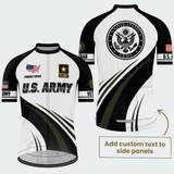 Men’s Personalized U.S. Army Proudly Served Cycling Jersey & Kit