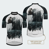 Men's Personalized Bear Wildlife Cycling Jersey & Kit