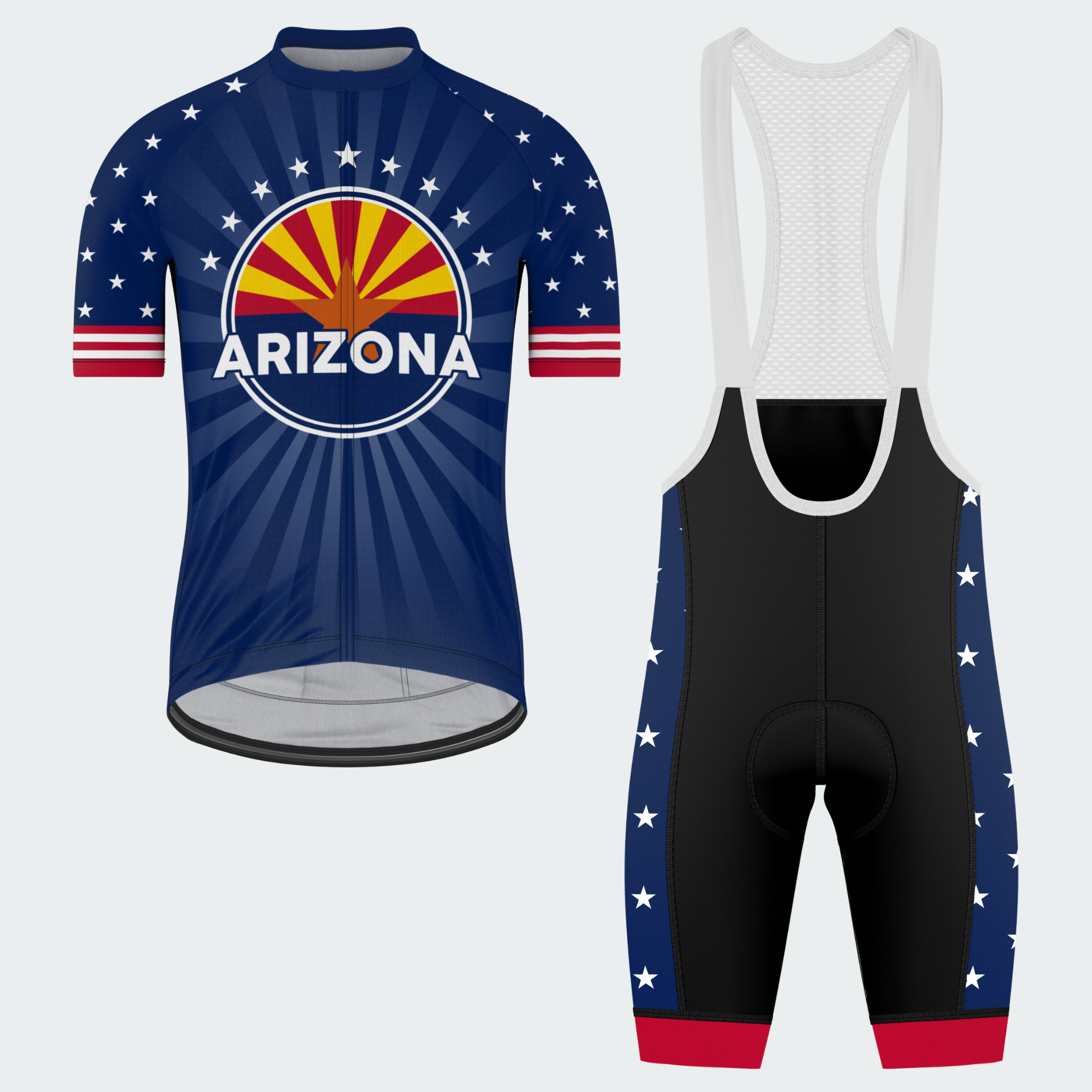 Men’s Arizona Sunburst Regular Fit Cycling Kit