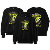 Men's Never Underestimate A Grandpa With A Bicycle Tops
