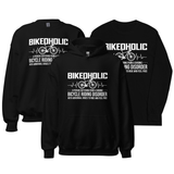 Men's Bikeoholic Definition Funny Cycling Tops