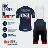 Men’s We The People 1776–2026 USA Cycling Jersey & Kit