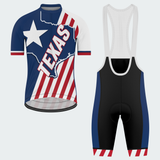 Men’s Texas Freedom Stripes Regular Fit Cycling Kit