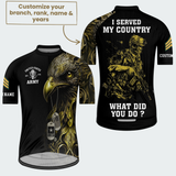 Men’s Custom Proud Veteran Eagle Cycling Jersey & Kit