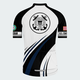 Men’s Personalized U.S. Coast Guard Proudly Served Cycling Jersey & Kit