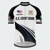 Men’s Personalized U.S. Coast Guard Proudly Served Cycling Jersey & Kit