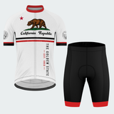 Men’s Personalized California Heritage Republic Cycling Jersey & Kit