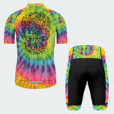 Men's Tie Dye Skull Regular Fit Cycling Kit