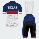 Men’s Texas Barbed Flag Regular Fit Cycling Kit