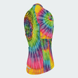 Men's Tie Dye Skull Regular Fit Cycling Kit